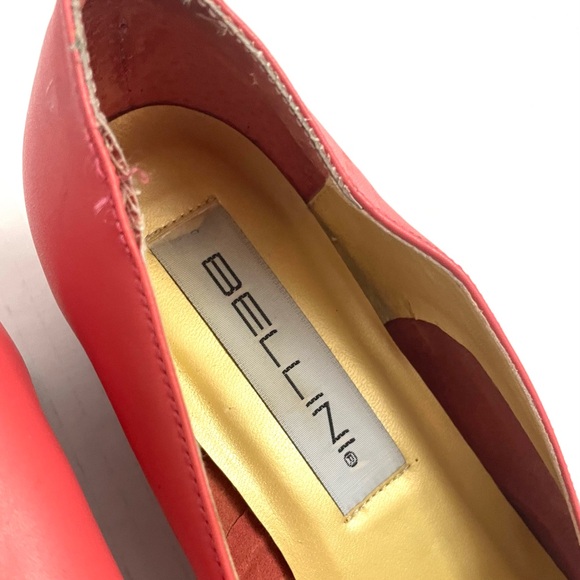 Vintage Bellini Pink Leather Loafers - Picture 5 of 8